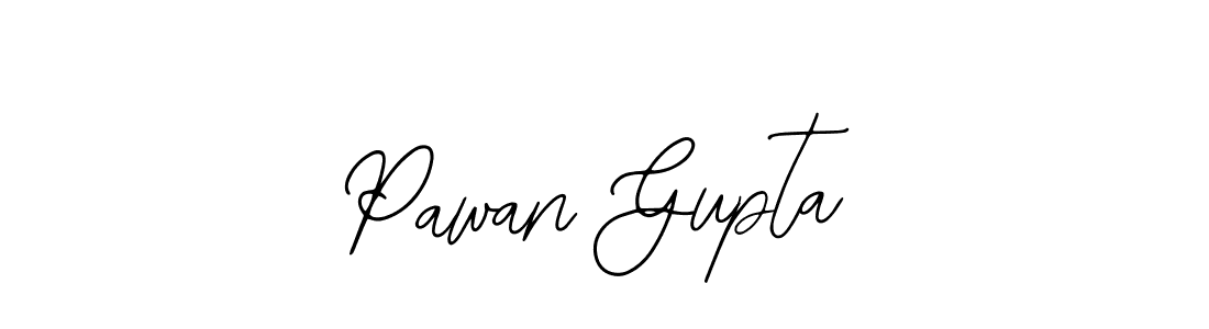 You should practise on your own different ways (Bearetta-2O07w) to write your name (Pawan Gupta) in signature. don't let someone else do it for you. Pawan Gupta signature style 12 images and pictures png