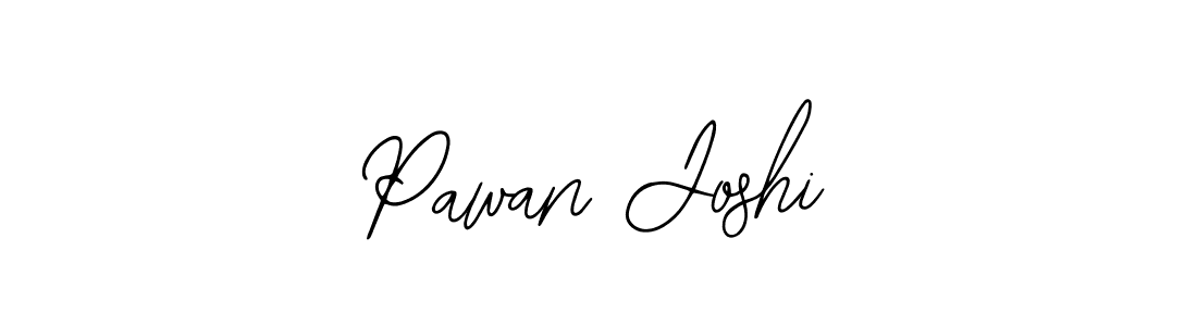 Design your own signature with our free online signature maker. With this signature software, you can create a handwritten (Bearetta-2O07w) signature for name Pawan Joshi. Pawan Joshi signature style 12 images and pictures png