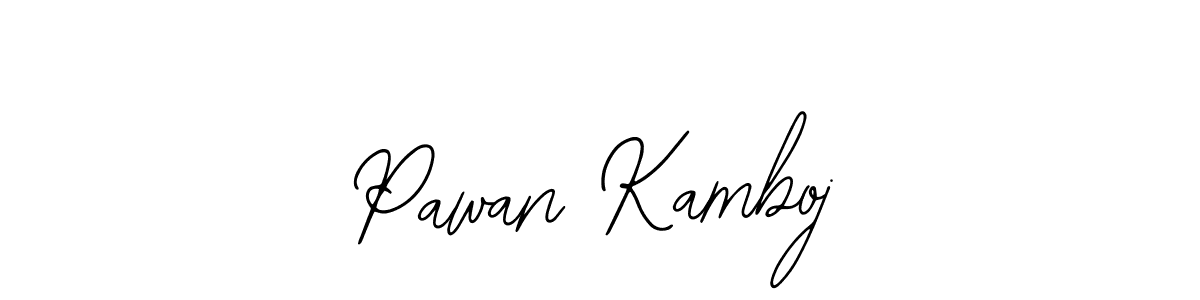 Make a beautiful signature design for name Pawan Kamboj. With this signature (Bearetta-2O07w) style, you can create a handwritten signature for free. Pawan Kamboj signature style 12 images and pictures png