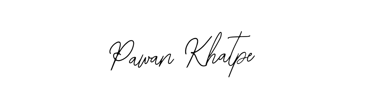 Make a beautiful signature design for name Pawan Khatpe. With this signature (Bearetta-2O07w) style, you can create a handwritten signature for free. Pawan Khatpe signature style 12 images and pictures png