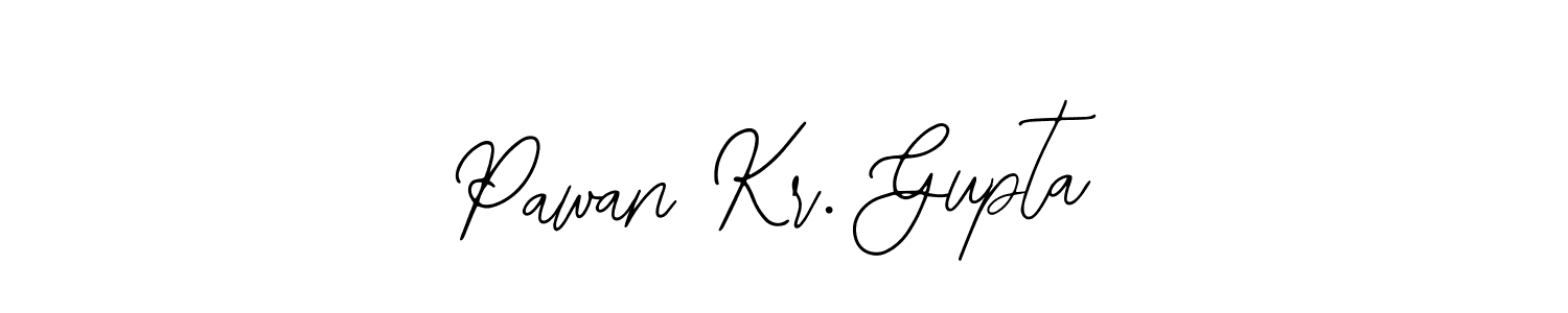 Make a beautiful signature design for name Pawan Kr. Gupta. With this signature (Bearetta-2O07w) style, you can create a handwritten signature for free. Pawan Kr. Gupta signature style 12 images and pictures png