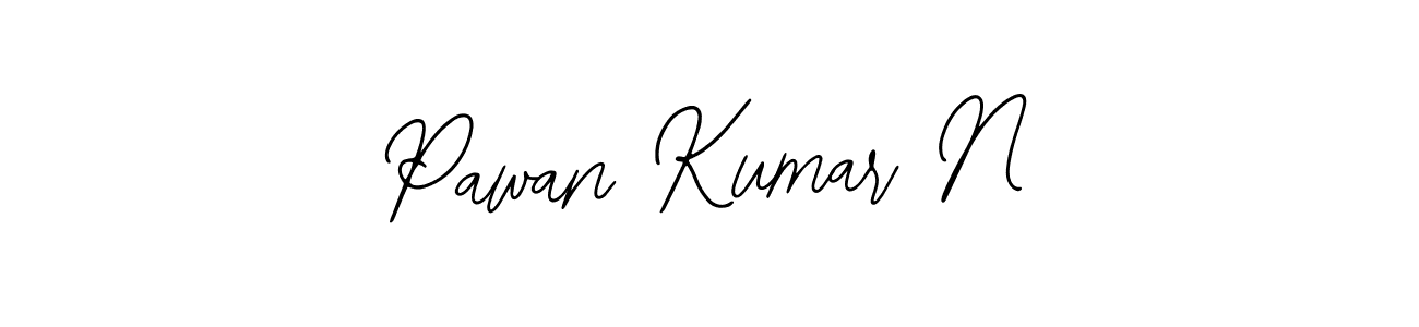 Create a beautiful signature design for name Pawan Kumar N. With this signature (Bearetta-2O07w) fonts, you can make a handwritten signature for free. Pawan Kumar N signature style 12 images and pictures png