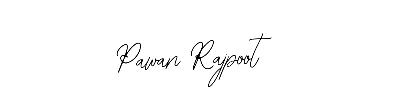 Use a signature maker to create a handwritten signature online. With this signature software, you can design (Bearetta-2O07w) your own signature for name Pawan Rajpoot. Pawan Rajpoot signature style 12 images and pictures png