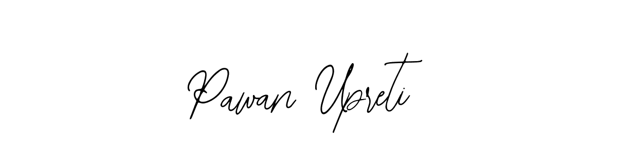 How to Draw Pawan Upreti signature style? Bearetta-2O07w is a latest design signature styles for name Pawan Upreti. Pawan Upreti signature style 12 images and pictures png