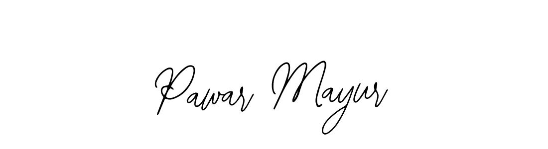 Pawar Mayur stylish signature style. Best Handwritten Sign (Bearetta-2O07w) for my name. Handwritten Signature Collection Ideas for my name Pawar Mayur. Pawar Mayur signature style 12 images and pictures png