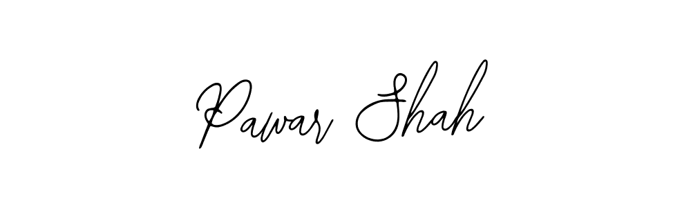 The best way (Bearetta-2O07w) to make a short signature is to pick only two or three words in your name. The name Pawar Shah include a total of six letters. For converting this name. Pawar Shah signature style 12 images and pictures png