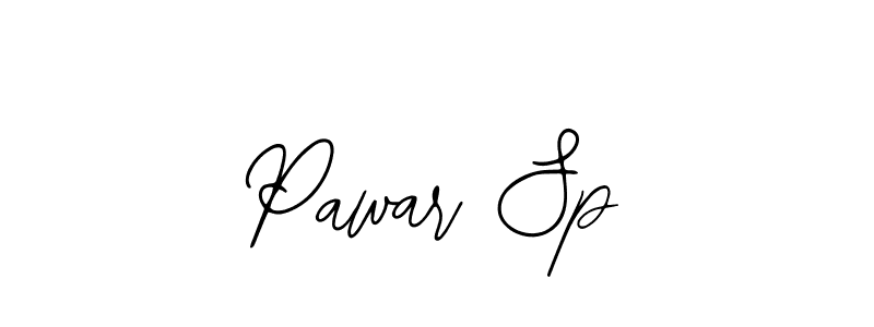 How to make Pawar Sp name signature. Use Bearetta-2O07w style for creating short signs online. This is the latest handwritten sign. Pawar Sp signature style 12 images and pictures png