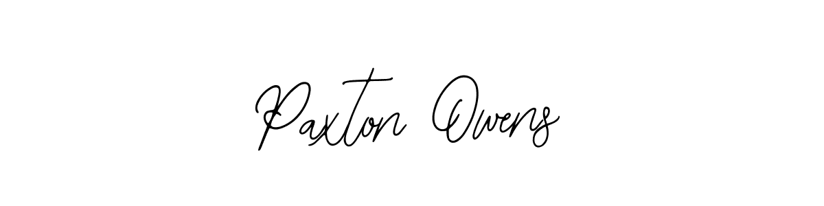 How to make Paxton Owens name signature. Use Bearetta-2O07w style for creating short signs online. This is the latest handwritten sign. Paxton Owens signature style 12 images and pictures png