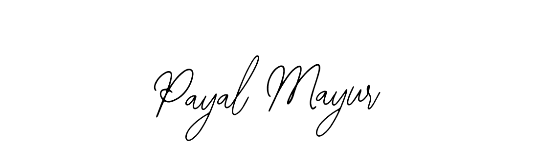 How to make Payal Mayur signature? Bearetta-2O07w is a professional autograph style. Create handwritten signature for Payal Mayur name. Payal Mayur signature style 12 images and pictures png
