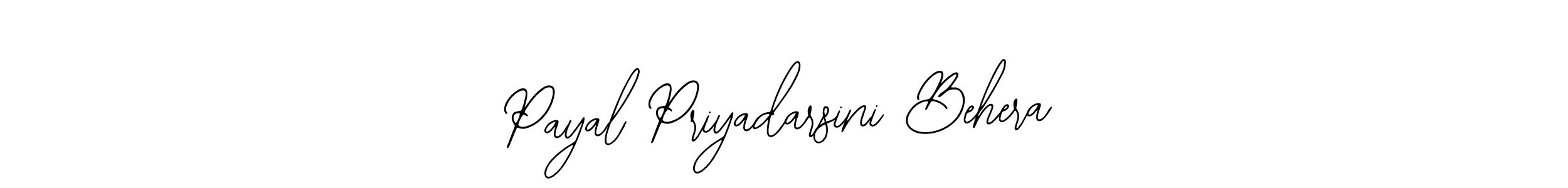 Design your own signature with our free online signature maker. With this signature software, you can create a handwritten (Bearetta-2O07w) signature for name Payal Priyadarsini Behera. Payal Priyadarsini Behera signature style 12 images and pictures png