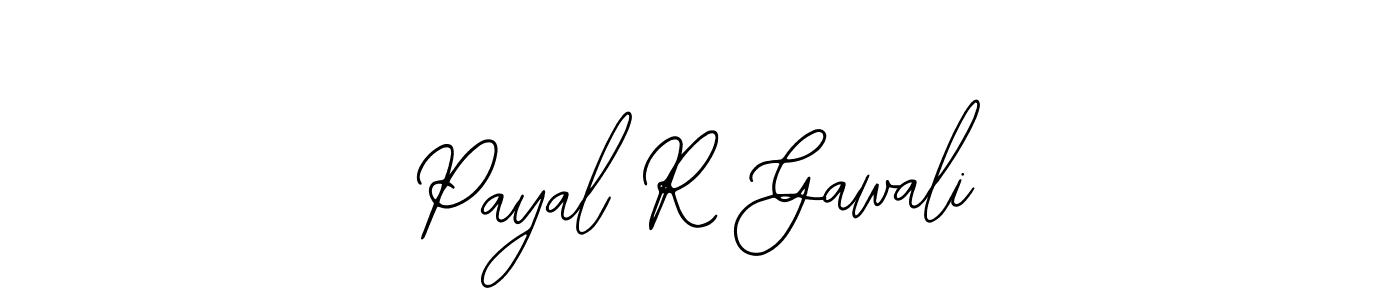 Design your own signature with our free online signature maker. With this signature software, you can create a handwritten (Bearetta-2O07w) signature for name Payal R Gawali. Payal R Gawali signature style 12 images and pictures png
