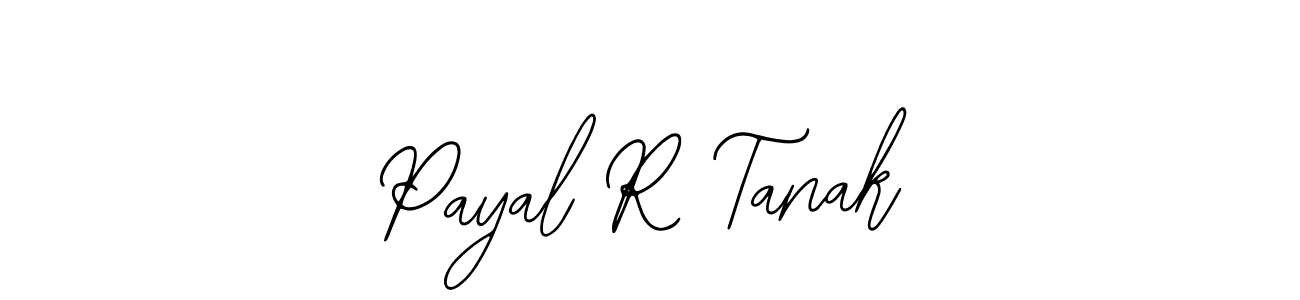 Create a beautiful signature design for name Payal R Tanak. With this signature (Bearetta-2O07w) fonts, you can make a handwritten signature for free. Payal R Tanak signature style 12 images and pictures png