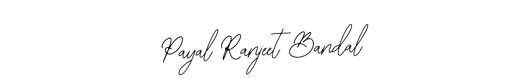 if you are searching for the best signature style for your name Payal Ranjeet Bandal. so please give up your signature search. here we have designed multiple signature styles  using Bearetta-2O07w. Payal Ranjeet Bandal signature style 12 images and pictures png