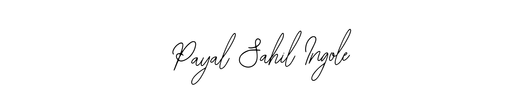 Also we have Payal Sahil Ingole name is the best signature style. Create professional handwritten signature collection using Bearetta-2O07w autograph style. Payal Sahil Ingole signature style 12 images and pictures png