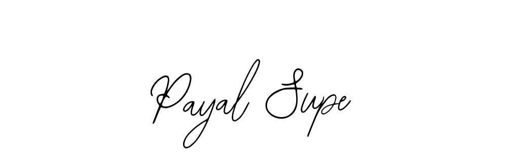 Create a beautiful signature design for name Payal Supe. With this signature (Bearetta-2O07w) fonts, you can make a handwritten signature for free. Payal Supe signature style 12 images and pictures png