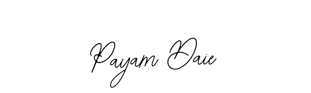 if you are searching for the best signature style for your name Payam Daie. so please give up your signature search. here we have designed multiple signature styles  using Bearetta-2O07w. Payam Daie signature style 12 images and pictures png