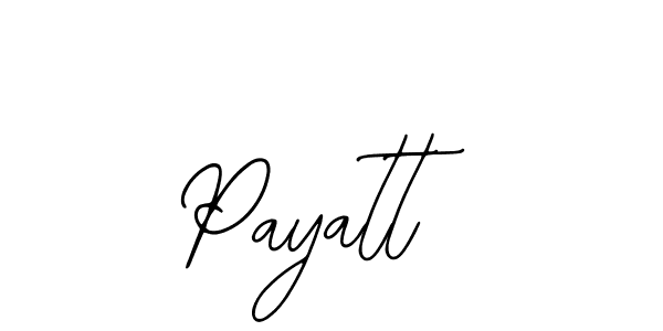 Create a beautiful signature design for name Payatt. With this signature (Bearetta-2O07w) fonts, you can make a handwritten signature for free. Payatt signature style 12 images and pictures png