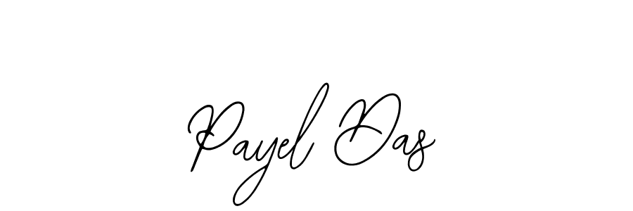 How to make Payel Das name signature. Use Bearetta-2O07w style for creating short signs online. This is the latest handwritten sign. Payel Das signature style 12 images and pictures png