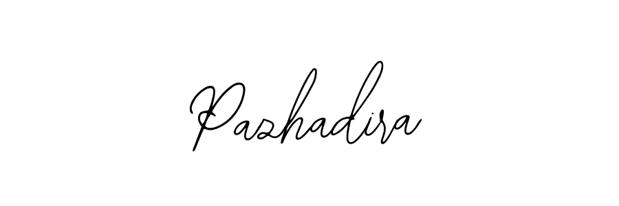 You should practise on your own different ways (Bearetta-2O07w) to write your name (Pazhadira) in signature. don't let someone else do it for you. Pazhadira signature style 12 images and pictures png