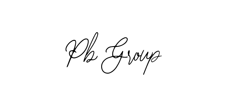 Design your own signature with our free online signature maker. With this signature software, you can create a handwritten (Bearetta-2O07w) signature for name Pb Group. Pb Group signature style 12 images and pictures png