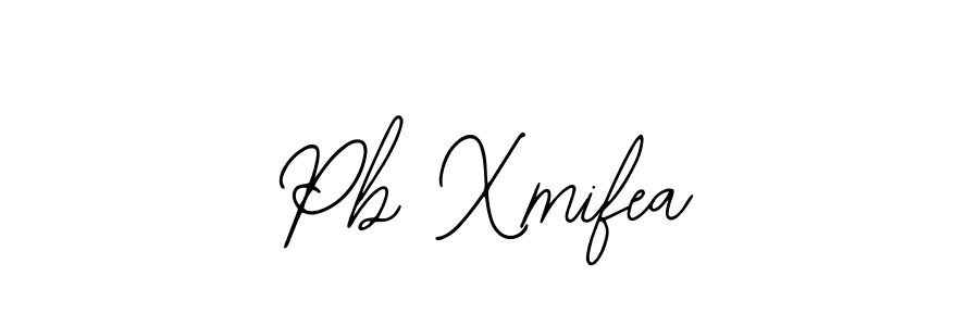 How to make Pb Xmifea name signature. Use Bearetta-2O07w style for creating short signs online. This is the latest handwritten sign. Pb Xmifea signature style 12 images and pictures png