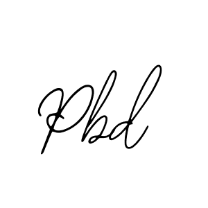 How to Draw Pbd signature style? Bearetta-2O07w is a latest design signature styles for name Pbd. Pbd signature style 12 images and pictures png