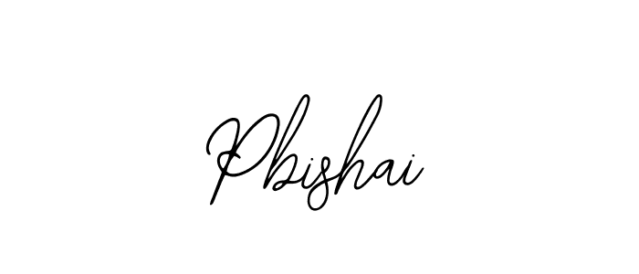 if you are searching for the best signature style for your name Pbishai. so please give up your signature search. here we have designed multiple signature styles  using Bearetta-2O07w. Pbishai signature style 12 images and pictures png