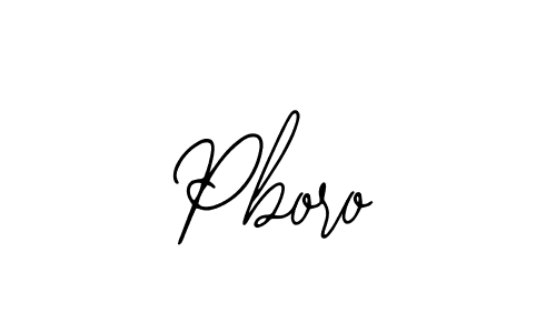 Also we have Pboro name is the best signature style. Create professional handwritten signature collection using Bearetta-2O07w autograph style. Pboro signature style 12 images and pictures png