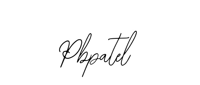 Make a beautiful signature design for name Pbpatel. With this signature (Bearetta-2O07w) style, you can create a handwritten signature for free. Pbpatel signature style 12 images and pictures png