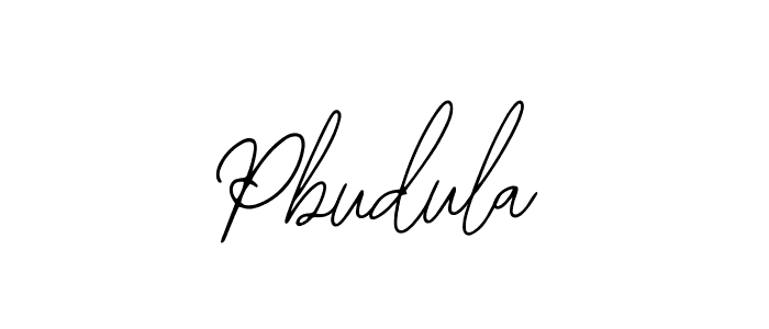 Design your own signature with our free online signature maker. With this signature software, you can create a handwritten (Bearetta-2O07w) signature for name Pbudula. Pbudula signature style 12 images and pictures png