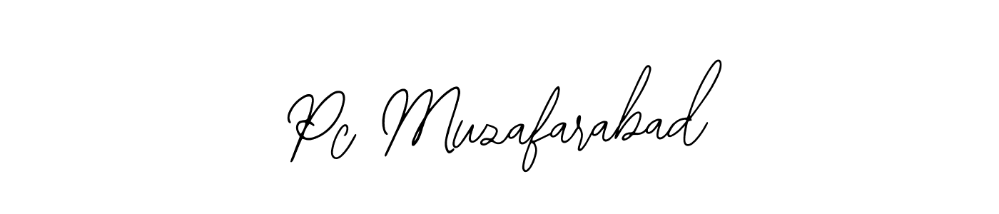 How to make Pc Muzafarabad signature? Bearetta-2O07w is a professional autograph style. Create handwritten signature for Pc Muzafarabad name. Pc Muzafarabad signature style 12 images and pictures png