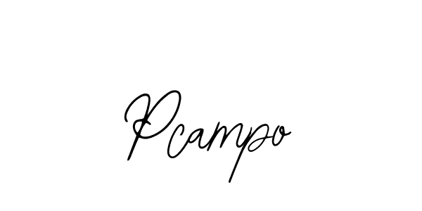 It looks lik you need a new signature style for name Pcampo. Design unique handwritten (Bearetta-2O07w) signature with our free signature maker in just a few clicks. Pcampo signature style 12 images and pictures png