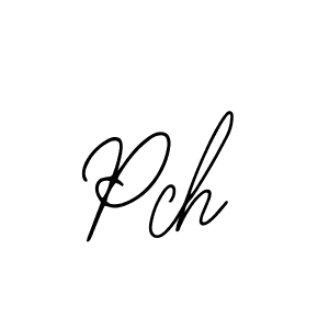 if you are searching for the best signature style for your name Pch. so please give up your signature search. here we have designed multiple signature styles  using Bearetta-2O07w. Pch signature style 12 images and pictures png
