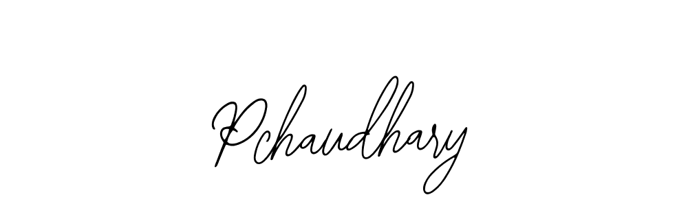 Create a beautiful signature design for name Pchaudhary. With this signature (Bearetta-2O07w) fonts, you can make a handwritten signature for free. Pchaudhary signature style 12 images and pictures png