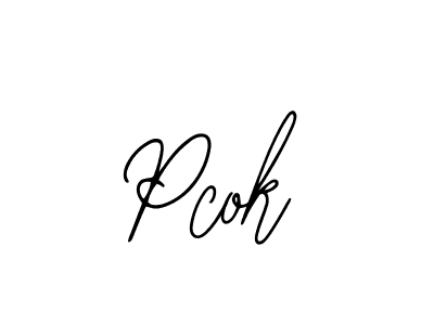 Similarly Bearetta-2O07w is the best handwritten signature design. Signature creator online .You can use it as an online autograph creator for name Pcok. Pcok signature style 12 images and pictures png