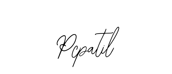 Make a beautiful signature design for name Pcpatil. Use this online signature maker to create a handwritten signature for free. Pcpatil signature style 12 images and pictures png