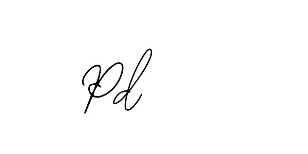 Make a beautiful signature design for name Pd    . With this signature (Bearetta-2O07w) style, you can create a handwritten signature for free. Pd     signature style 12 images and pictures png