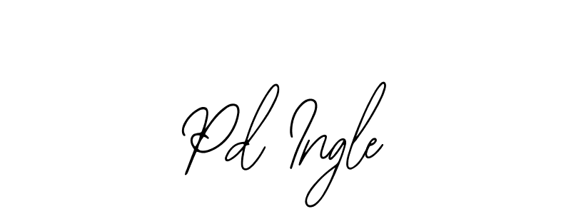How to make Pd Ingle signature? Bearetta-2O07w is a professional autograph style. Create handwritten signature for Pd Ingle name. Pd Ingle signature style 12 images and pictures png