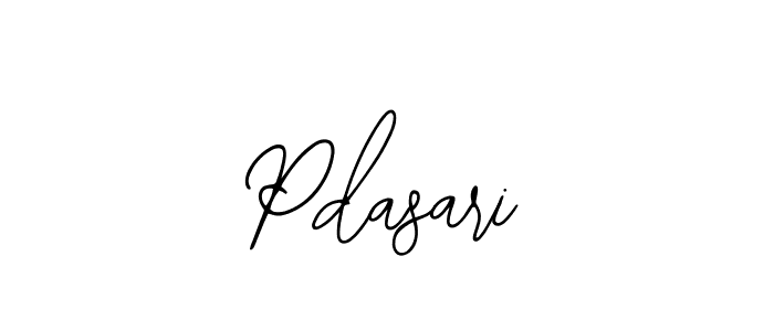 Make a beautiful signature design for name Pdasari. With this signature (Bearetta-2O07w) style, you can create a handwritten signature for free. Pdasari signature style 12 images and pictures png