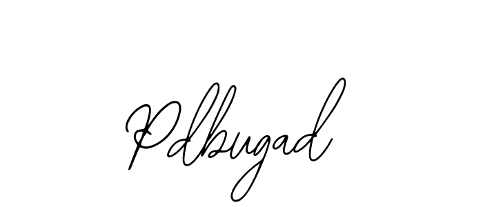 if you are searching for the best signature style for your name Pdbugad. so please give up your signature search. here we have designed multiple signature styles  using Bearetta-2O07w. Pdbugad signature style 12 images and pictures png