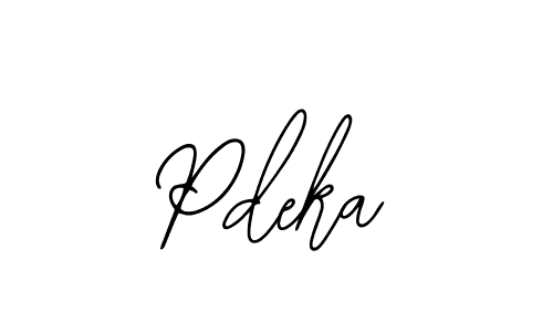 Once you've used our free online signature maker to create your best signature Bearetta-2O07w style, it's time to enjoy all of the benefits that Pdeka name signing documents. Pdeka signature style 12 images and pictures png