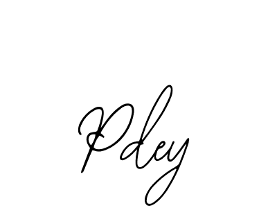 Make a beautiful signature design for name Pdey. With this signature (Bearetta-2O07w) style, you can create a handwritten signature for free. Pdey signature style 12 images and pictures png