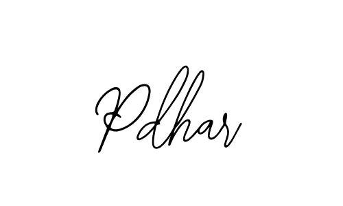 Also You can easily find your signature by using the search form. We will create Pdhar name handwritten signature images for you free of cost using Bearetta-2O07w sign style. Pdhar signature style 12 images and pictures png