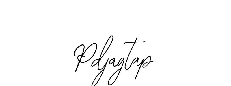 How to make Pdjagtap name signature. Use Bearetta-2O07w style for creating short signs online. This is the latest handwritten sign. Pdjagtap signature style 12 images and pictures png