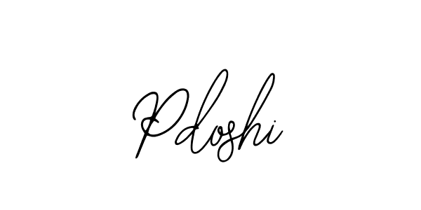 Also we have Pdoshi name is the best signature style. Create professional handwritten signature collection using Bearetta-2O07w autograph style. Pdoshi signature style 12 images and pictures png