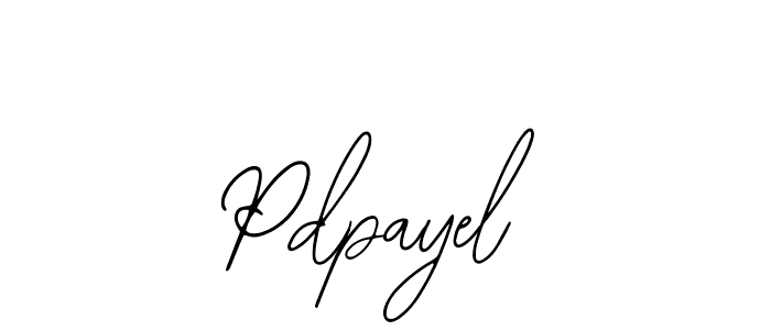 Use a signature maker to create a handwritten signature online. With this signature software, you can design (Bearetta-2O07w) your own signature for name Pdpayel. Pdpayel signature style 12 images and pictures png
