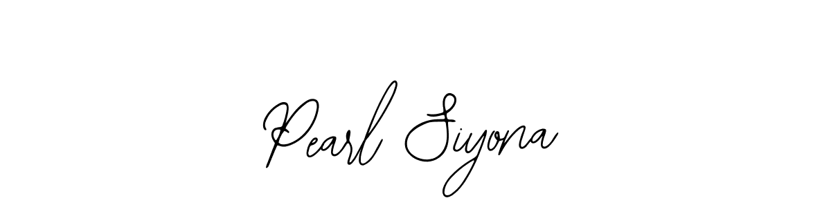if you are searching for the best signature style for your name Pearl Siyona. so please give up your signature search. here we have designed multiple signature styles  using Bearetta-2O07w. Pearl Siyona signature style 12 images and pictures png