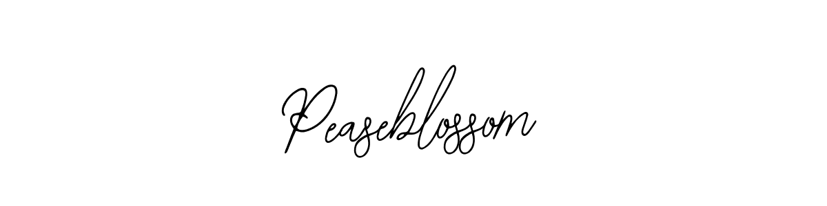 Design your own signature with our free online signature maker. With this signature software, you can create a handwritten (Bearetta-2O07w) signature for name Peaseblossom. Peaseblossom signature style 12 images and pictures png