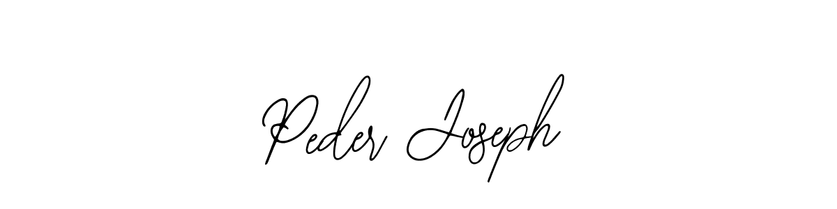 Peder Joseph stylish signature style. Best Handwritten Sign (Bearetta-2O07w) for my name. Handwritten Signature Collection Ideas for my name Peder Joseph. Peder Joseph signature style 12 images and pictures png