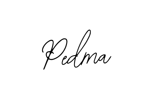 Pedma stylish signature style. Best Handwritten Sign (Bearetta-2O07w) for my name. Handwritten Signature Collection Ideas for my name Pedma. Pedma signature style 12 images and pictures png